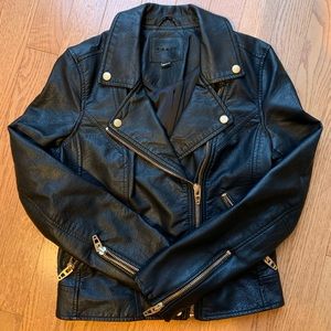 BlankNYC Faux Leather Moto Jacket